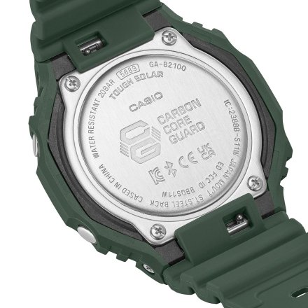 Zegarek Casio G-Shock GA-B2100-3AER Zielony SMART GA B2100 3