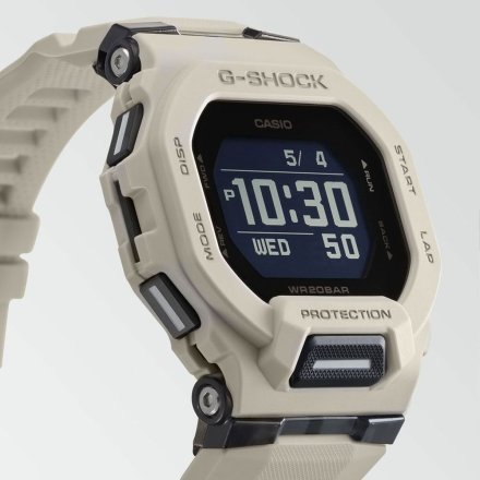 Zegarek Casio G-Shock GBD-200UU-9ER Beżowy G-SQUAD GBD 200UU 9