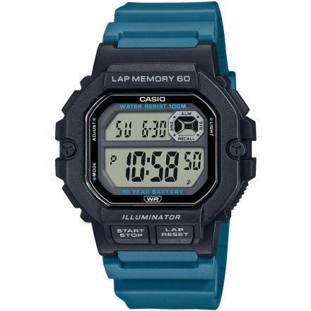 Zegarek Casio WS-1400H-3AVEF Casio Sport WS 1400H 3