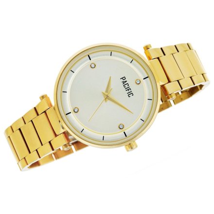 Złoty damski zegarek PACIFIC X6064-02