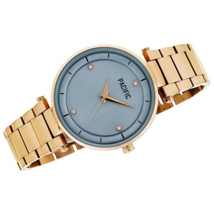 Różowozłoty damski zegarek PACIFIC X6064-03