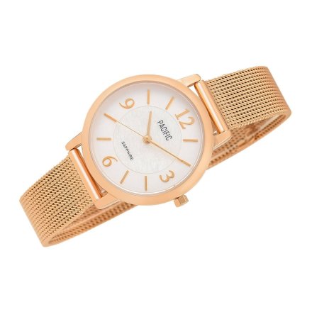 Różowozłoty damski zegarek PACIFIC X6147-04