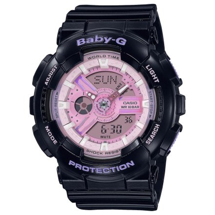 Zegarek Casio Baby-G BA-110PL-1AER Czarny BA 110PL 1A