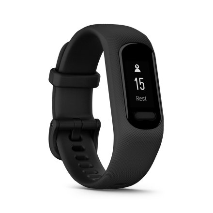 Czarna duża opaska GARMIN Vivosmart 5 010-02645-14