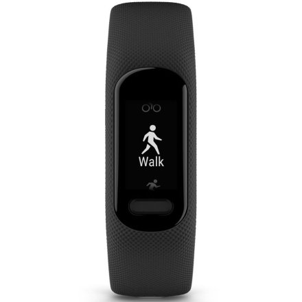 Czarna duża opaska GARMIN Vivosmart 5 010-02645-14