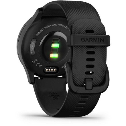 Czarny zegarek sportowy GARMIN Vivomove Sport 010-02566-00