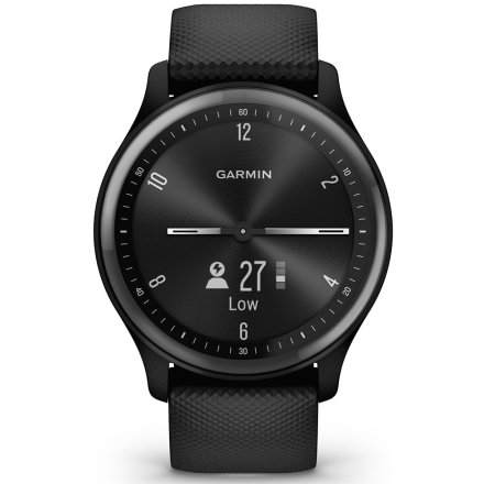 Czarny zegarek sportowy GARMIN Vivomove Sport 010-02566-00