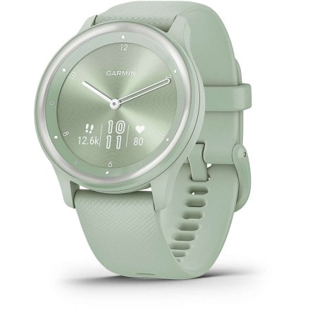 Miętowy zegarek sportowy GARMIN Vivomove Sport 010-02566-03