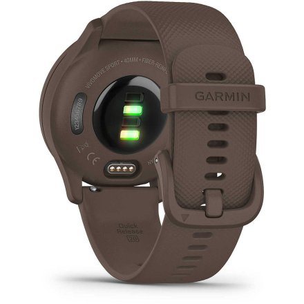 Brązowy zegarek sportowy GARMIN Vivomove Sport 010-02566-02