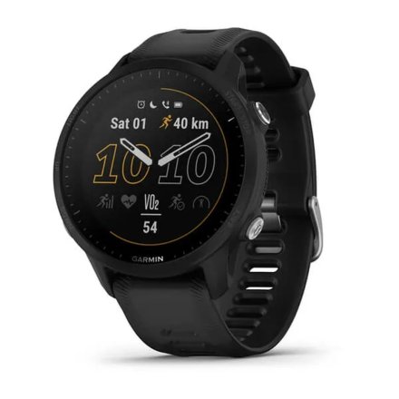 Czarny zegarek do biegania Garmin Forerunner 955 010-02638-30