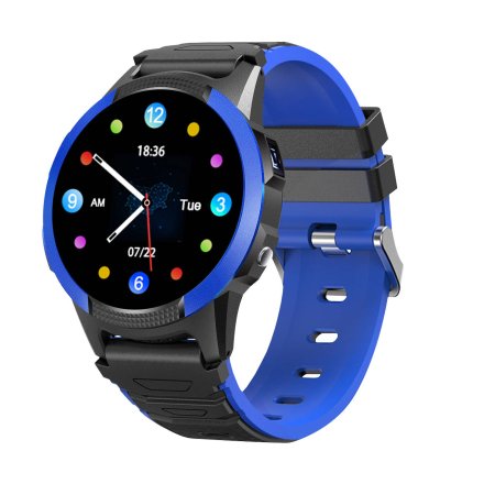 Smartwatch Garett Kids Focus 4G RT niebieski + TOREBKA KOMUNIJNA 5904238483916