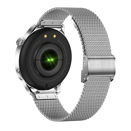 Smartwatch Garett Lady Elegance srebrny stalowy + pasek 5904238483756