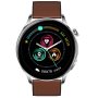 Smartwatch Garett Men Elegance jasny brąz skórzany + pasek 5904238483725