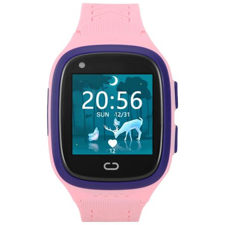 Smartwatch Garett Kids Rock 4G RT różowy + TOREBKA KOMUNIJNA 5904238483862