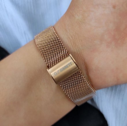 Smartwatch Garett Wave złoty stalowy + pasek 5904238483695