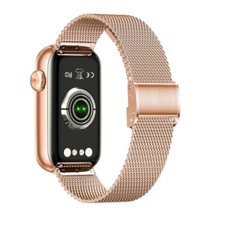 Smartwatch Garett Wave złoty stalowy + pasek 5904238483695