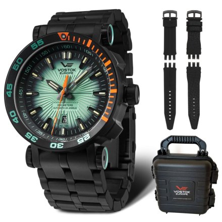 Zegarek Vostok Europe Energia z bransoletką NH35A-575C649B czarny