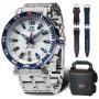 Zegarek Vostok Europe Energia z bransoletką NH35A-575A650B srebrno-granatowy