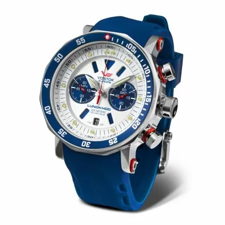Zegarek Męski Vostok Europe Lunokhod-2 6S21-620A630 Chrono Line