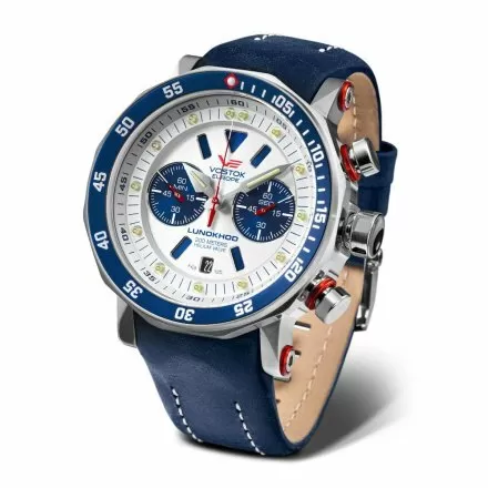 Zegarek Męski Vostok Europe Lunokhod-2 6S21-620A630 Chrono Line