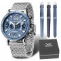 Zegarek damski Vostok Europe Undine z bransoletką srebrny VK64-515A526B