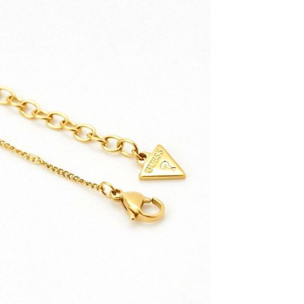 Biżuteria Guess złota damska bransoletka z księżycem JUBB01198JW-YG-S