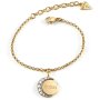 Złota damska bransoletka GUESS MOON PHASES z księżycem JUBB01198JW-YG-S