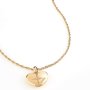 Złoty naszyjnik Guess z sercem zawieszka GUESS TALISMANIA JUBN01433JW