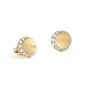 Złote monety kolczyki GUESS MOON PHASES z księżycem JUBE01195JW-YG