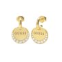 Złote kolczyki Guess wiszące z kryształkami GUESS MOON PHASES JUBE01193JW