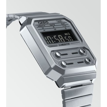 Zegarek Casio A100WE-7BEF Casio Vintage w stylu Retro A100WE-7BEF