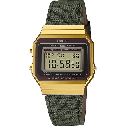 Zegarek Casio A700WEGL-3AEF Casio Vintage w stylu Retro A700WEGL 3A