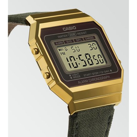 Zegarek Casio A700WEGL-3AEF Casio Vintage w stylu Retro A700WEGL 3A