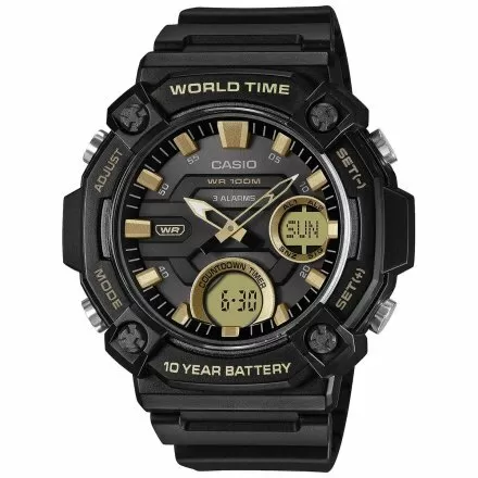 Zegarek Męski Casio AEQ-120W-9AVEF Casio Sport  AEQ-120W -9A