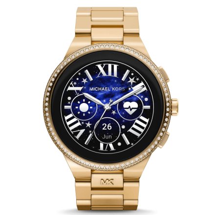 Złoty smartwatch Michael Kors 6 GEN MKT5144 Camille
