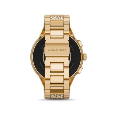 Złoty smartwatch Michael Kors z kryształkami 6 GEN MKT5146 Camille