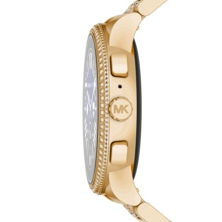 Złoty smartwatch Michael Kors z kryształkami 6 GEN MKT5146 Camille