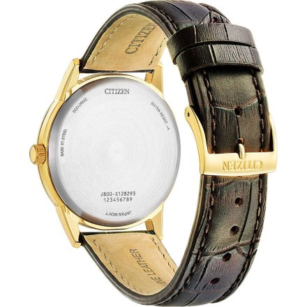 Citizen AW0102-13AE Zegarek Męski na pasku Eco Drive 