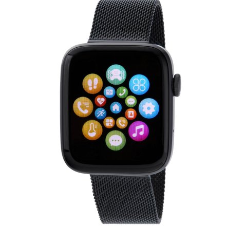 Smartwatch z funkcją rozmowy Marea z czarną bransoletką B58010-5