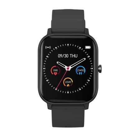 Smartwatch Colmi P8 czarny z pulsometrem