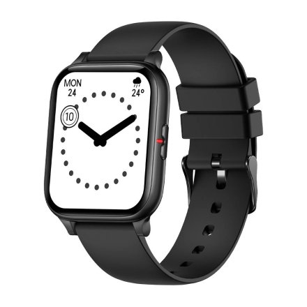 Smartwatch Colmi P8 Mix czarny z ciśnieniomierzem pulsometrem pulsoksymetrem
