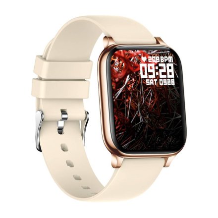 Smartwatch Colmi P8 Mix złoty z ciśnieniomierzem pulsometrem pulsoksymetrem