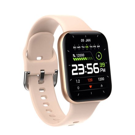 Smartwatch Colmi P8 SE Plus złoty z pulsometrem