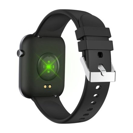 Smartwatch Colmi P15 czarny z ciśnieniomierzem pulsometrem pulsoksymetrem