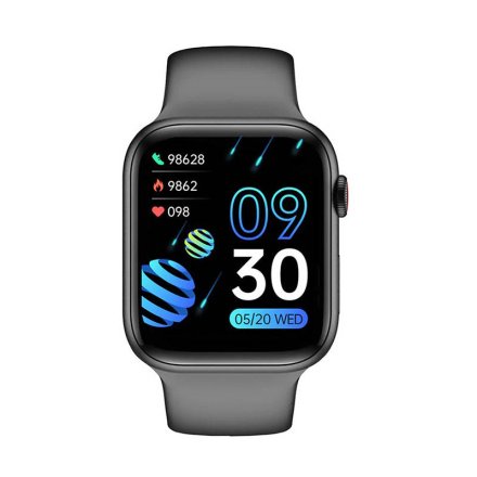 Smartwatch Colmi P50 czarny z funkcją rozmów, NFC, ciśnieniomierzem 
