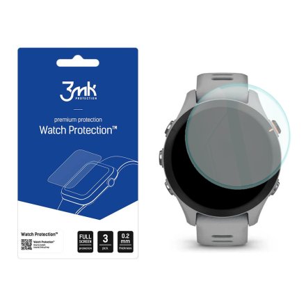 Garmin Forerunner 255s Szkło ochronne 3 szt - 3mk Watch Protection FlexibleGlass Lite