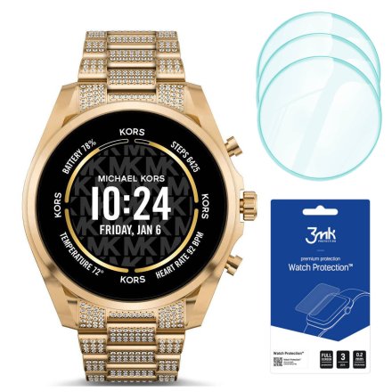 Smartwatch Michael Kors 6 GEN BRADSHAW MKT5136 + 3 szt szkło ochronne