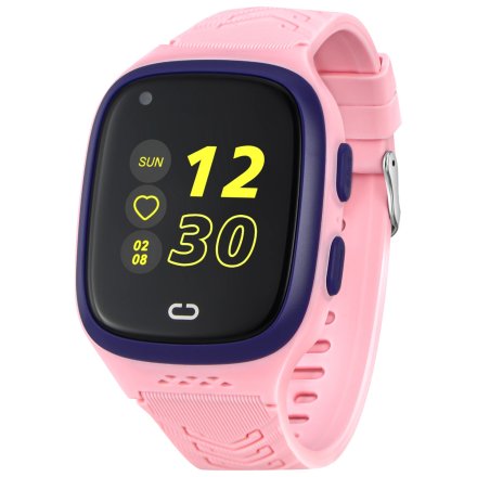 Smartwatch Garett Kids Rock różowy + 3 folie na ekran ZESTAW 5904238483862