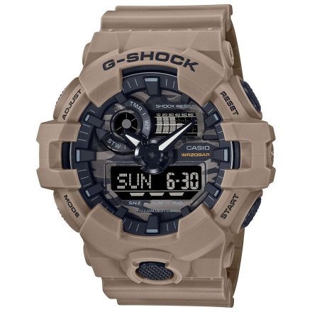 Zegarek Casio GA-700CA-5AER G-Shock GA 700CA 5AER