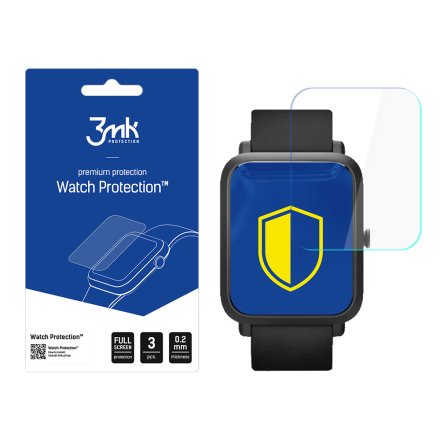 Amazfit BIP S Folia ochronna 3 szt - 3mk Watch Protection ARC+